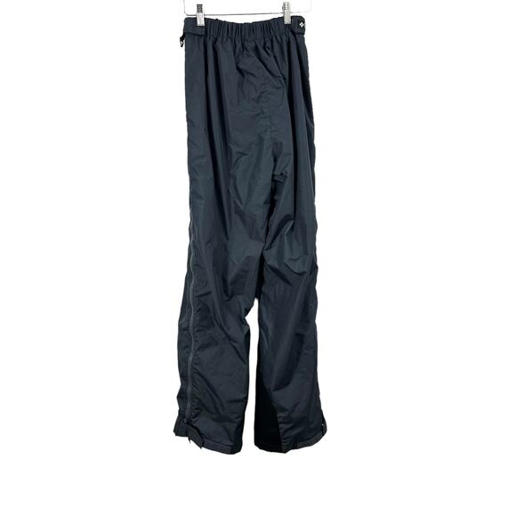Columbia Men’s Black Snow Pants Large Full Zip Sides No Pockets Winter Gear - Picture 6 of 9